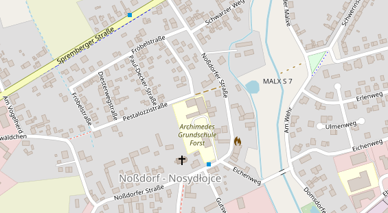 Ehrenamt auf Satellitenbild