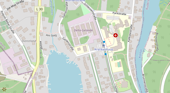 Ehrenamt auf Satellitenbild