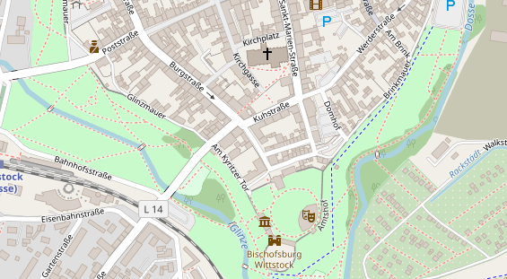 Ehrenamt auf Satellitenbild