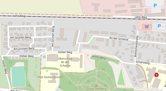 Ehrenamt auf Satellitenbild